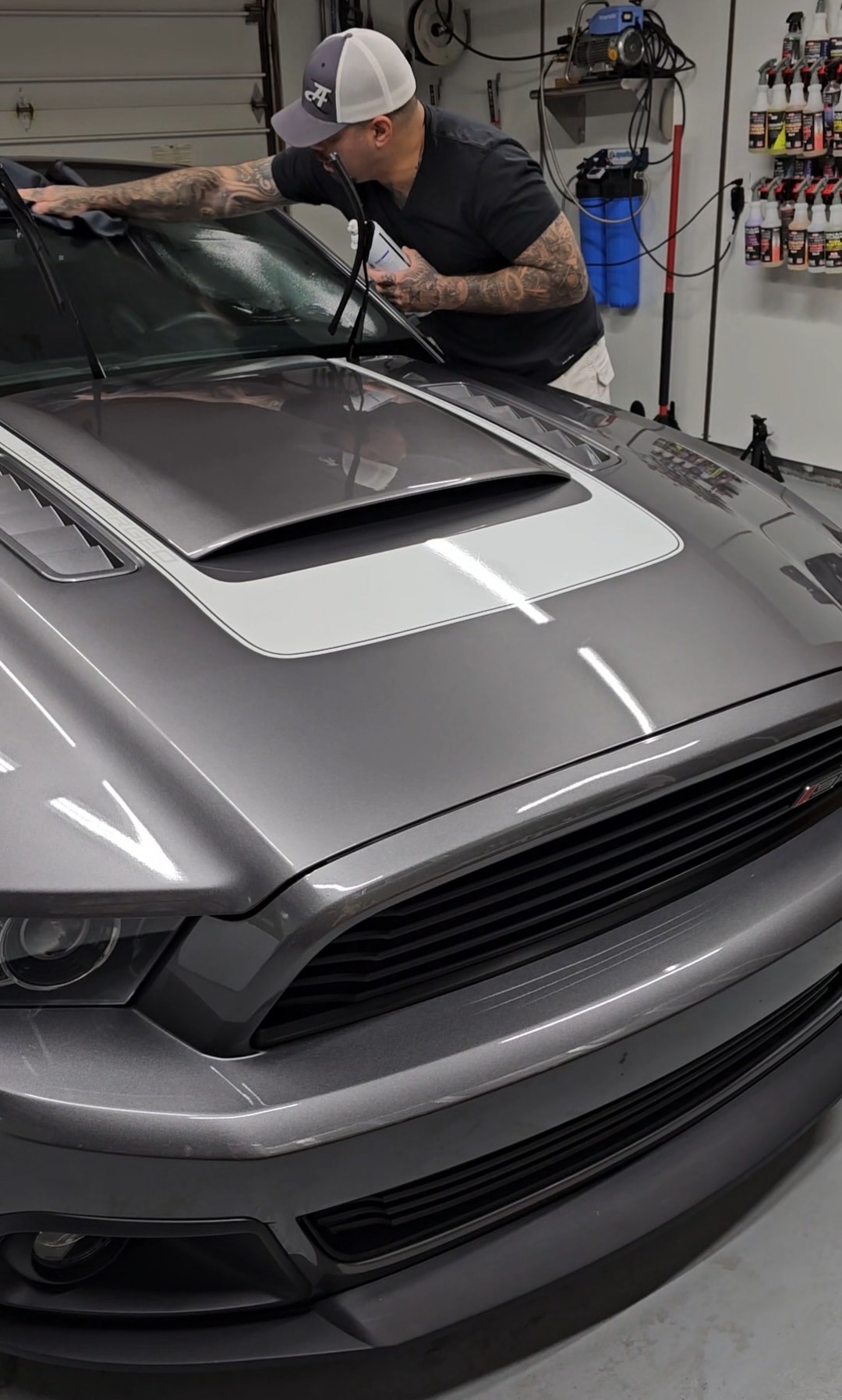Jersain Orozco, owner of Astound Auto Detail